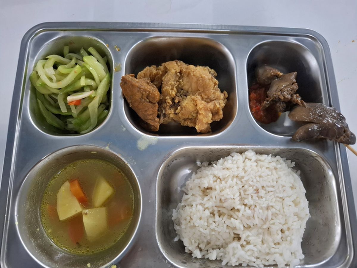 Foto ompreng menu Ayam Teriaki